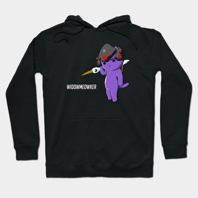 Widowmeowker - Katsuwatch Hoodie by dillongoo